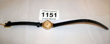 An Omega Ladies wrist watch