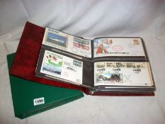 2 Albums of first day covers (good postmarks)