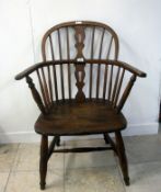 A Windsor country chair