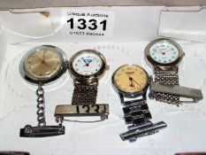 4 nurses watches