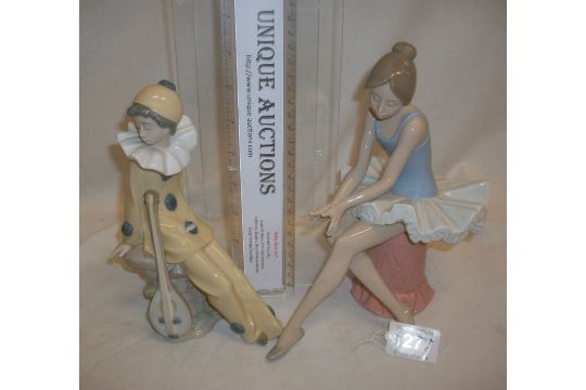 A NAO Pierrot and Ballerina, a/f