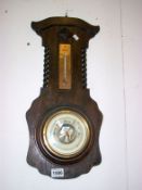 An oak barometer