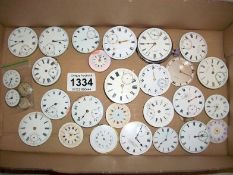 A quantity of ladies and gent's watch movements