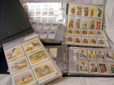 4 Albums of cigarette cards including some repro sets