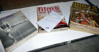 A quantity of 1960/70's film & theatre magazines