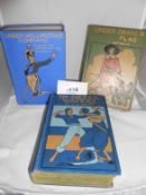 3 volumes by G A Henty including 1910 'Under Drake's Flag'