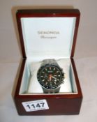 A Sekonda Tachymetre mens wrist watch