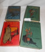 4 Volumes by G A Henty including 'Beric the Britian'