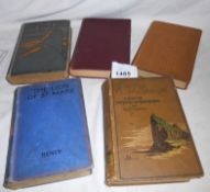 5 books by G A Henty including 'Held fast for England'