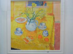 A still life oil on canvas bearing the signature Vainker