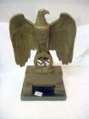 A Bronze Nazi eagle