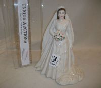 A Royal Worcester figurine, Queen Elizabeth II