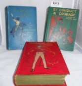 3 volumes by G A Henty including 1898 'March on London'