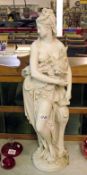 A marble figurine