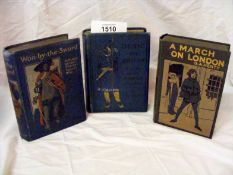3 volumes by G A Henty including 'Beric the Britain'