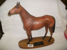 A Beswick 'Red Rum' racehorse