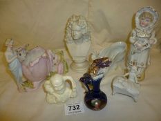 A mixed lot of china items