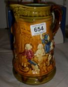 A Majolica ale jug