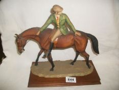 A Border Fine Arts horse and rider