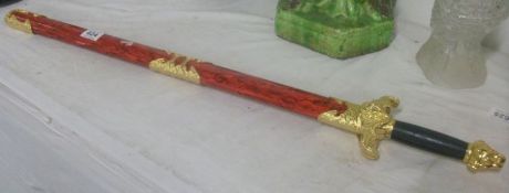 A Ornamental sword