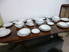 A 36 piece Hutschenreuther Selb Bavaria dinner set