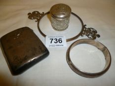 110 grammes  of Hall marked silver