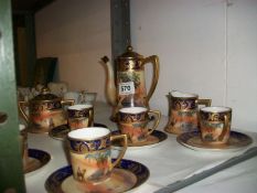 A Noritake 21 piece coffee set