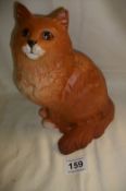 A Beswick ginger cat