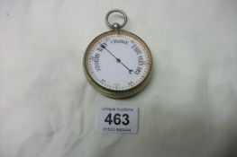 A Victorian pocket barometer