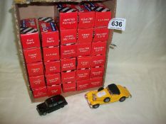 28 Boxed Corgi cars and 2 others