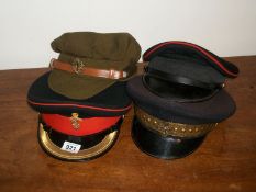 4 Military hats