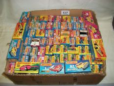 80 mint and boxed Matchbox superfast and Rolametics model cars