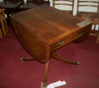 A 20th century drop leaf table