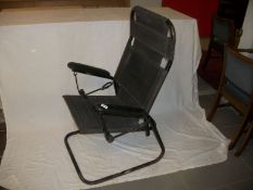 A good old tubular reclining chair attributed to Marcel Brewer