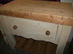 A large painted dresser base