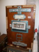 An old Nov Mat amusement machine a/f