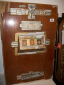 An old Rotmart amusement machine, a/f