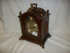 A good quality 1960's bracket clock, in working order