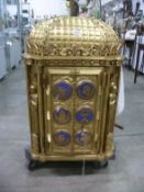 An early Russian Orthodox gold plated Tabernacle