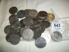 A quantity of commemorative coins