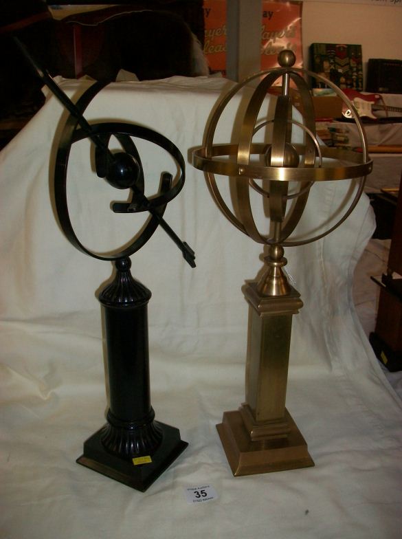 2 Armillary spheres