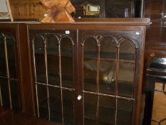 A Victorian mahogany bookcase