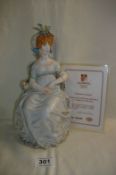 A Limited Edition Algarasl figurine 'La Codessa De Chinchon'