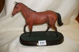 A Royal Doulton Horse, Red Rum