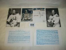 A commemorative first day cover Houston Jan 17 1979, 10 years of Moon Landing, 277 of 1294, with