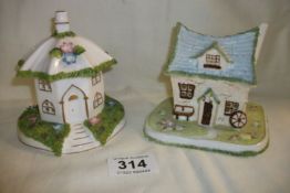 2 Coalport Cottages 'The Umbrella House' and 'The Crooked cottage'