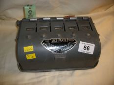 A vintage ticket machine by Bell Punch Company Ltd.,