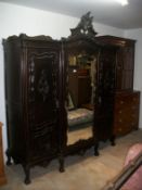 A large French wardrobe