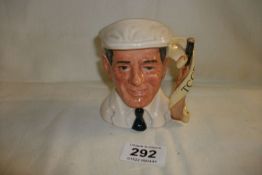 A Royal Doulton character jug 'Dickie Bird MBE'