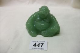 A jade Buddha